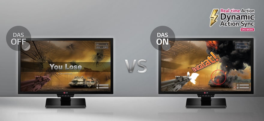 Minimize Input lag with  Dynamic Action Sync Mode for Real-time Action